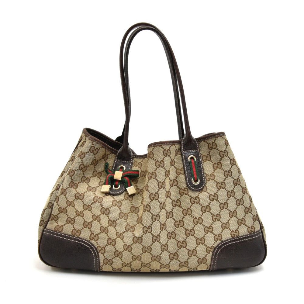 Gucci Princy Monogram Canvas Medium Bag