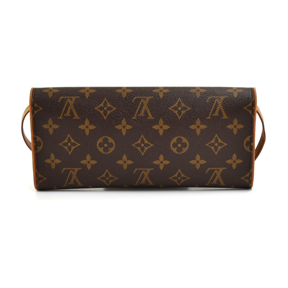 Louis Vuitto Pochette Twin GM Monogram Canvas Bag