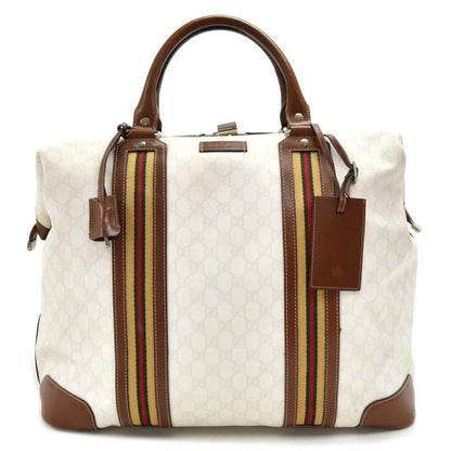 Gucci Supreme Monogram Canvas Web Vintage Bag