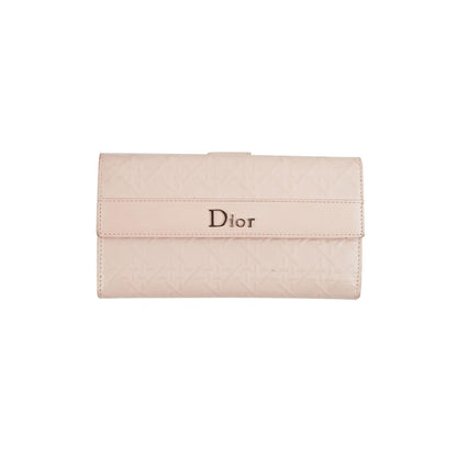 Dior Pink Leather Wallet