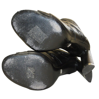 Christian Dior TATTOO Leather Bootie Sandals