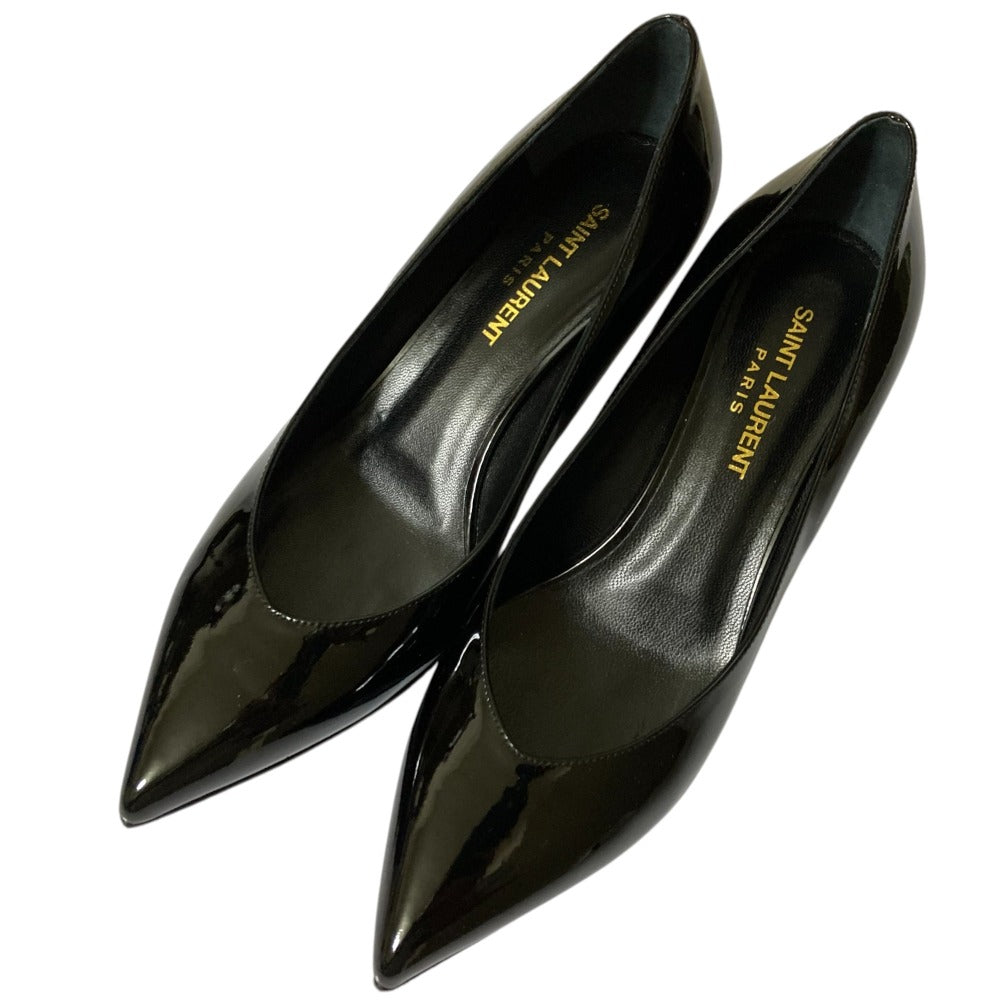 Saint Laurent Paris KITTEN 50 Patent Leather Pumps
