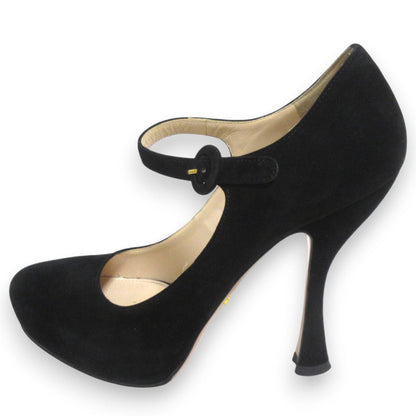 Prada Suede Mary Jane Pumps