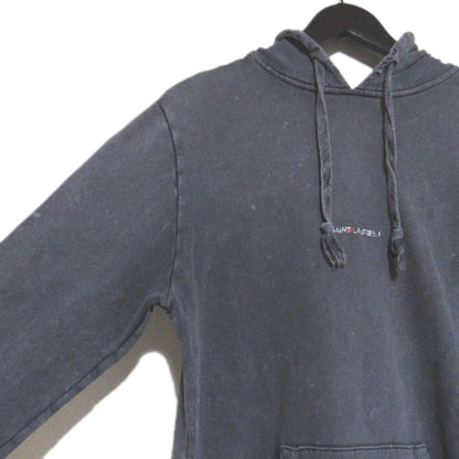 Saint Laurent Paris Logo Print Hoodie