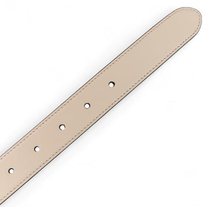 Fendi FF Leather Reversible Belt