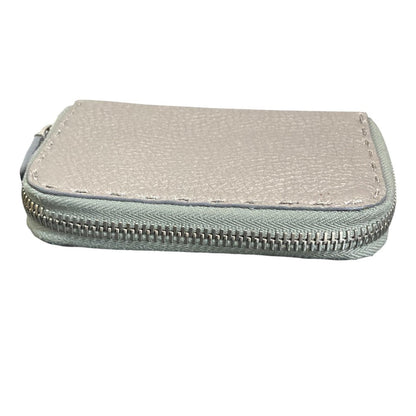 Fendi Selleria Leather Compact Wallet
