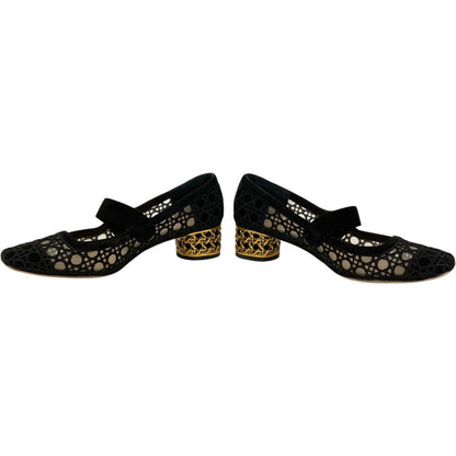 Dior Cannage Embroidered Pumps