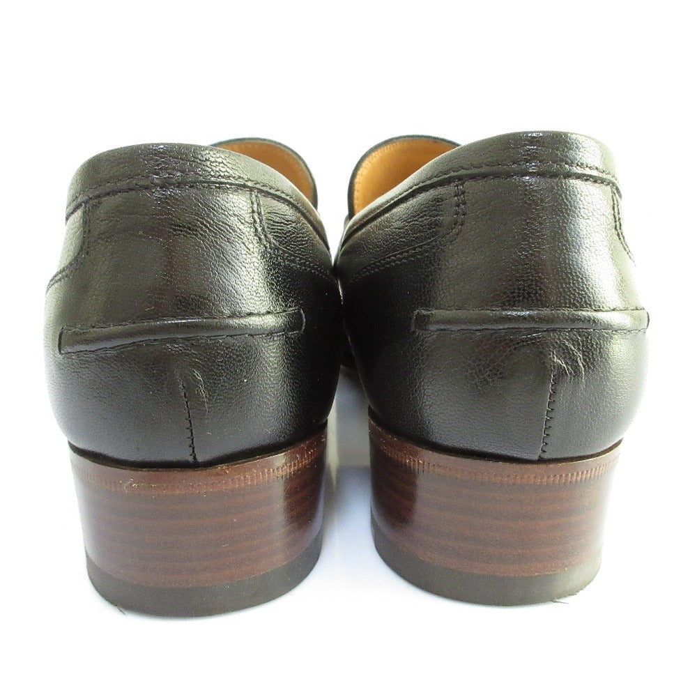 Gucci Webline Leather Loafer Pumps