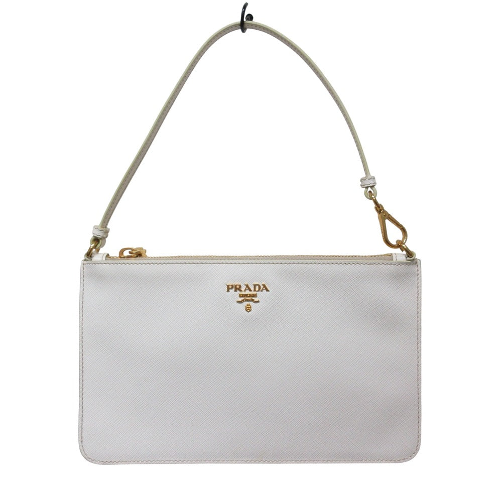 Prada Saffiano Leather Accessory Pouch
