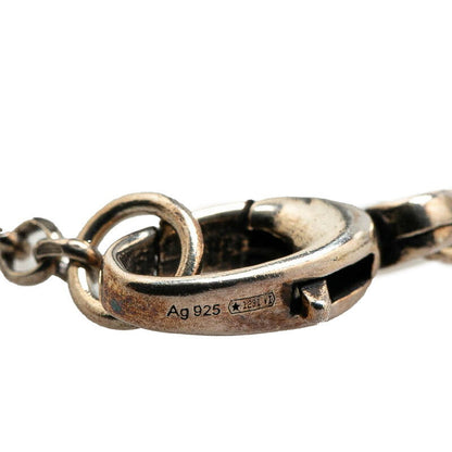 Gucci Double G Key Necklace Silver