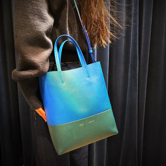 CÉLINE SS 2015 VERTICAL CABAS TOTE BAG TWS