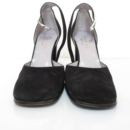 Gucci Square Toe High Heel Sandals