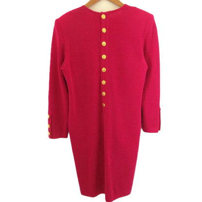 Yves Saint Laurent Knit Dress Wool Dress