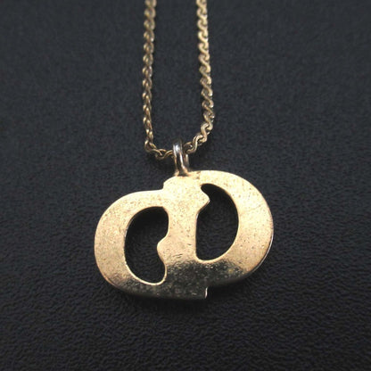 Christian Dior CD Logo Necklace