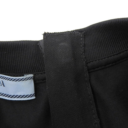 Prada Front Circle Logo Cotton Long Dress
