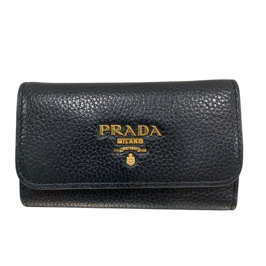 Prada Leather Key Case