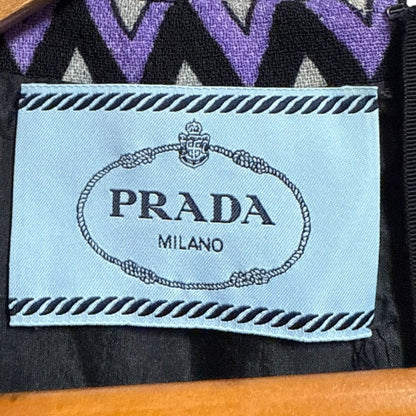 Prada Geometric Pattern Dress