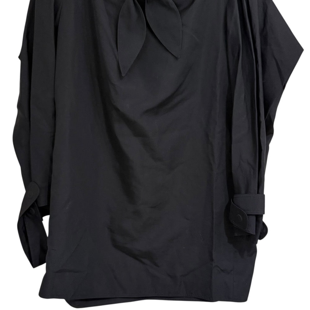 Yves Saint Laurent Silk Blend Pullover Blouse