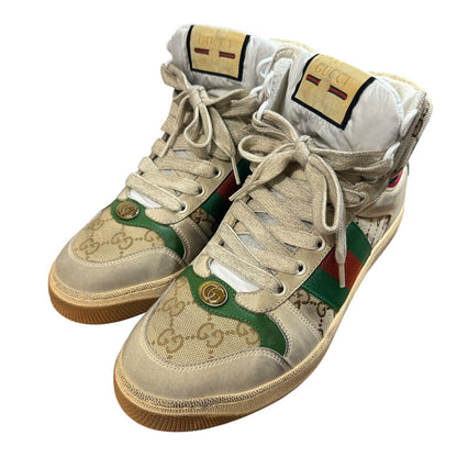 Gucci Shearling High Top Sneakers
