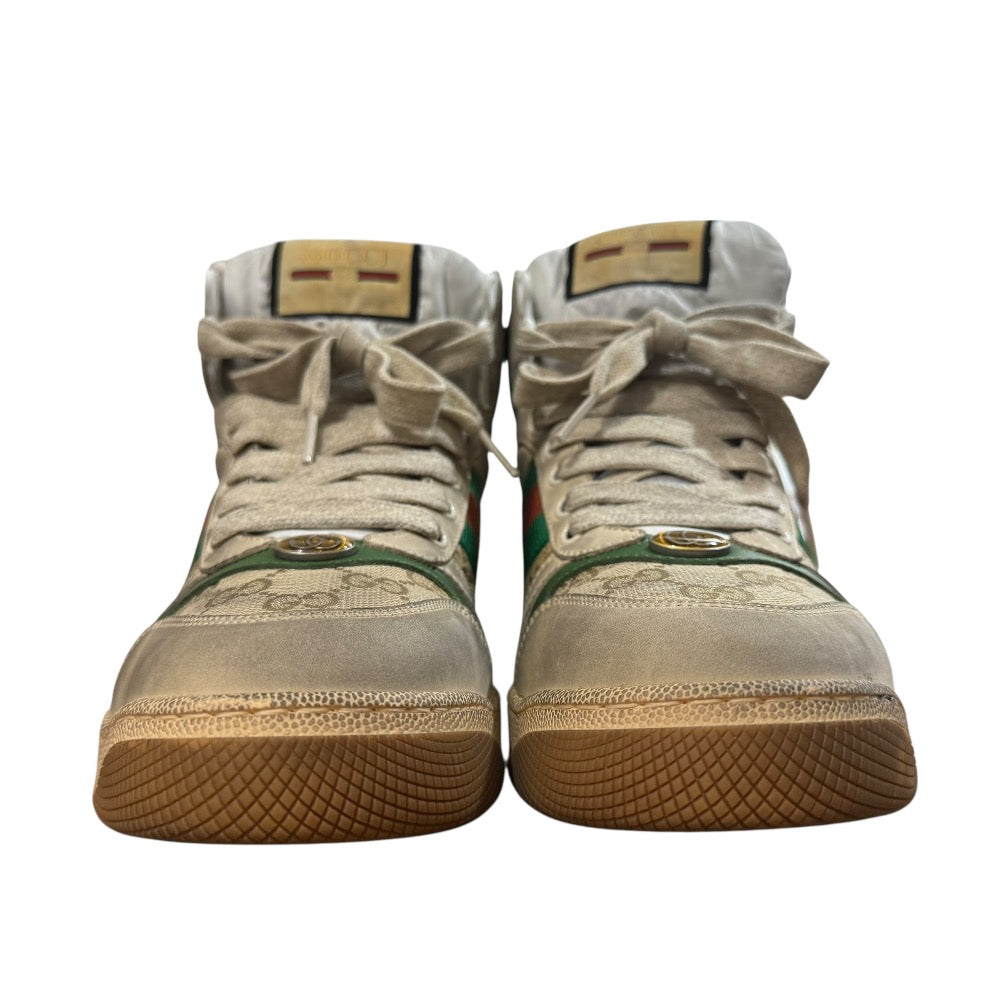 Gucci Shearling High Top Sneakers