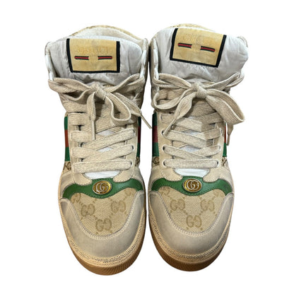 Gucci Shearling High Top Sneakers