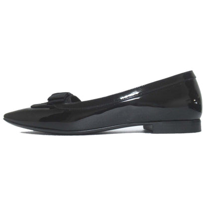 Gucci GG Pattern Patent Leather Ballet Flats