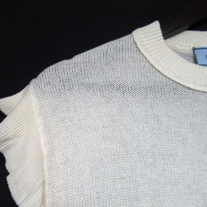 Prada Wool Cashmere Blend Knit Sweater