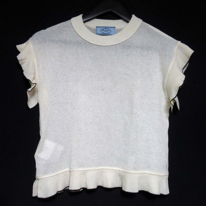 Prada Wool Cashmere Blend Knit Sweater