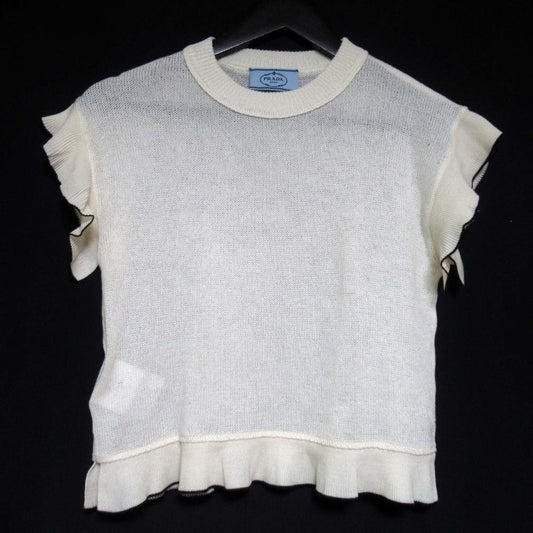 Prada Wool Cashmere Blend Knit Sweater