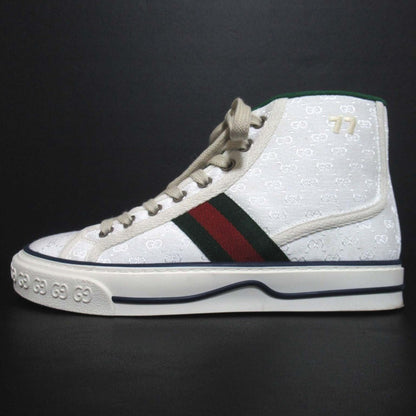 Gucci Tennis 1977 GG Canvas High Top Sneakers