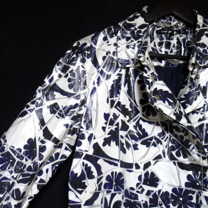 Gucci Flower Print PVC Coated Coat