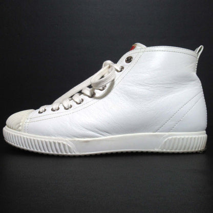 Prada Sport Leather High-top Sneakers