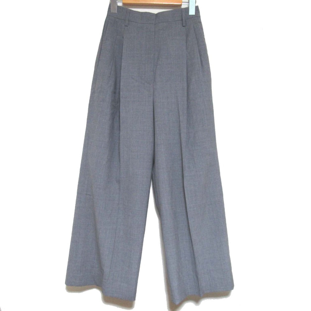 Prada Virgin Wool Wide Trousers