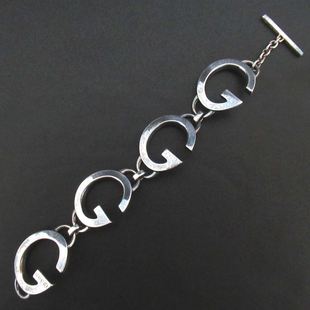 Gucci G Logo 925 Silver Bracelet