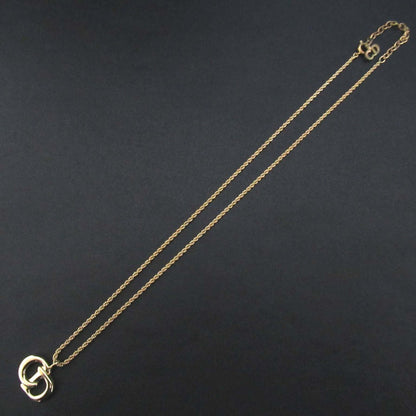 Christian Dior Logo Pendant Necklace