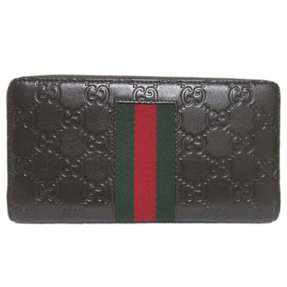 Gucci GG Supreme Long Zip Wallet