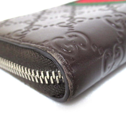 Gucci GG Supreme Long Zip Wallet