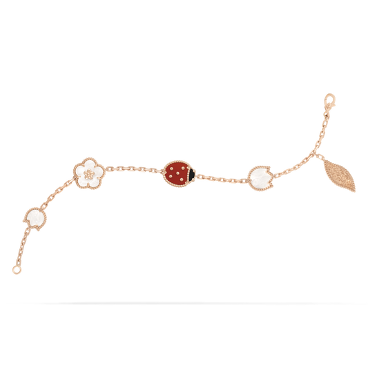 VAN CLEEF & ARPELS Lucky Spring bracelet, 5 motifs