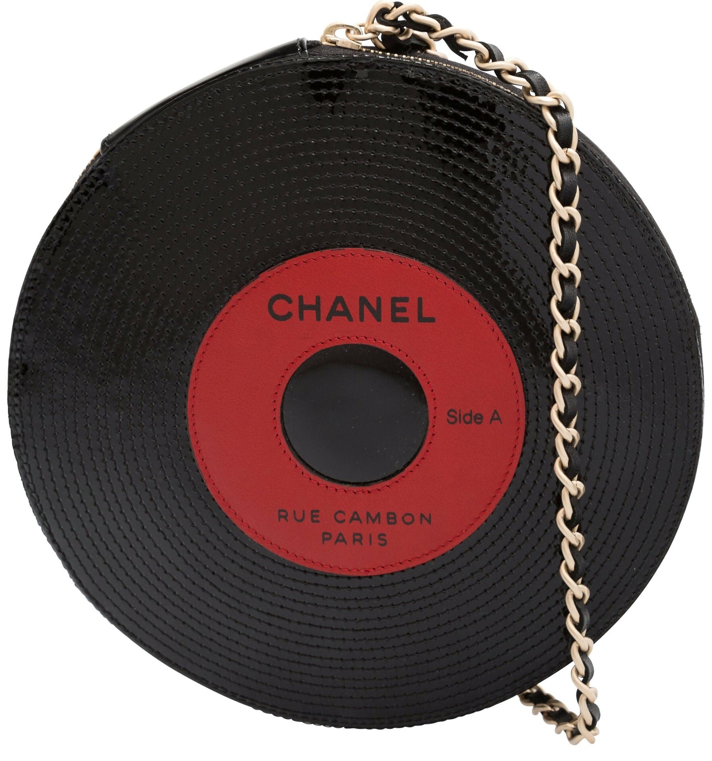 Chanel Spring/Summer 2015 Vinyl Record Bag
