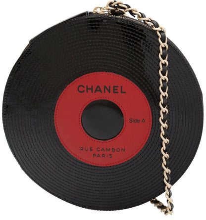 Chanel Spring/Summer 2015 Vinyl Record Bag