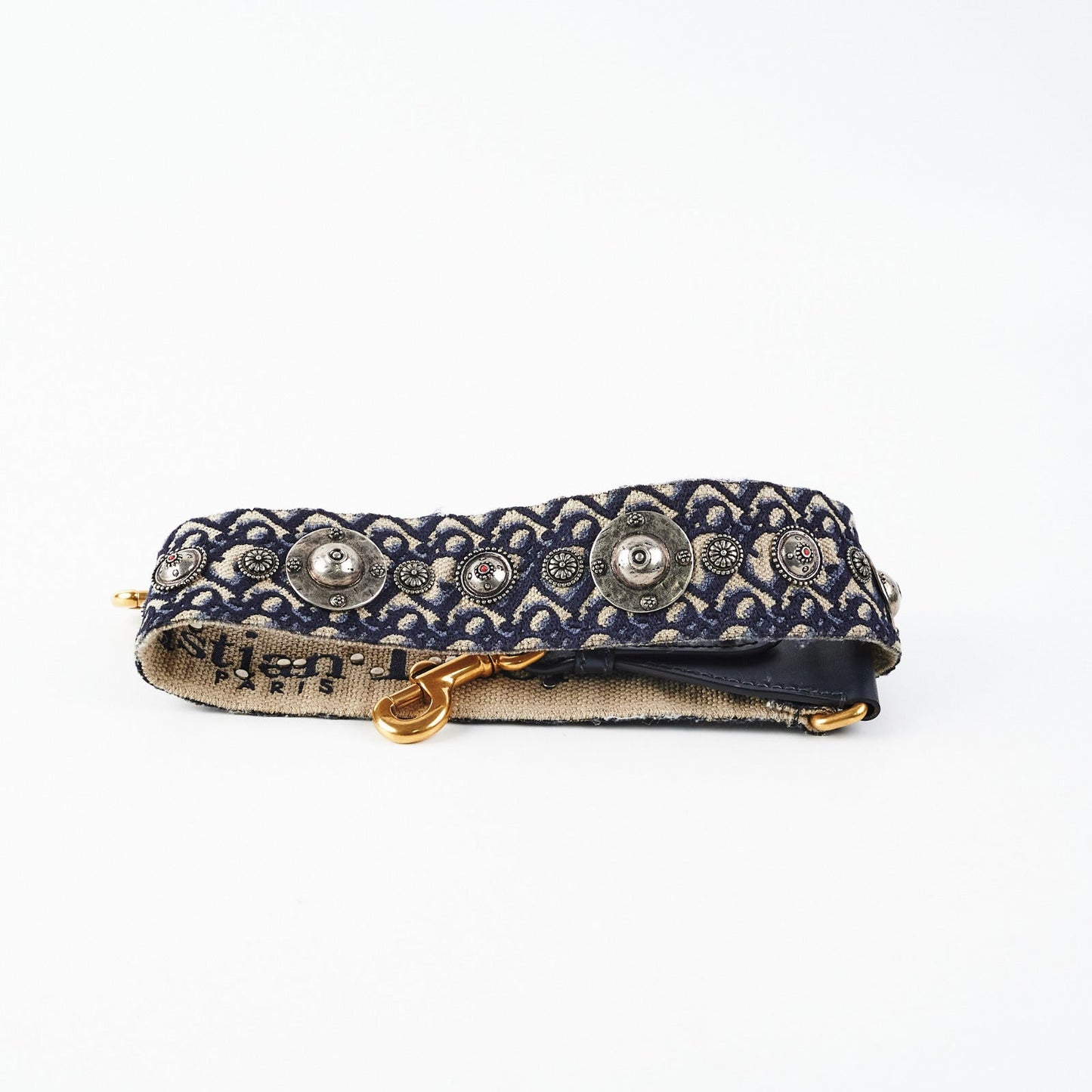 Dior Oblique Studded Strap