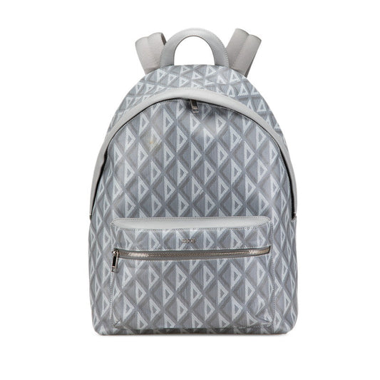 Dior Hit The Road CD Diamond PVC Leather Backpack