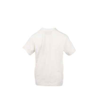 Gucci Size XS GG Logo/Cat/Star Embroidered T-shirt Cotton White/Multicolour
