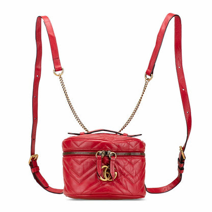 Gucci GG Marmont Leather Backpack