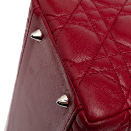 Dior Lady Dior Cannage Leather 2way Bag