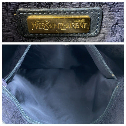 Yves Saint Laurent YSL PVC/Leather Shoulder Bag