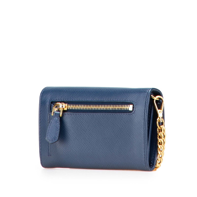 Prada 1MC015 Saffiano Mini Wallet
