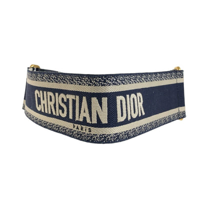 Dior Embroidery Leather Belt