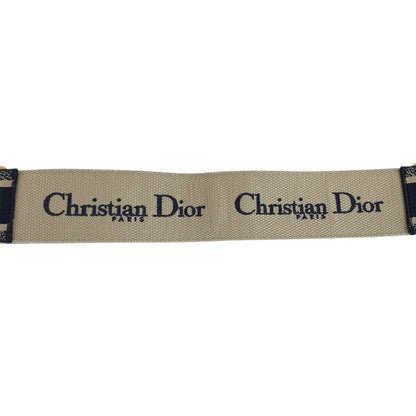 Dior Embroidery Leather Belt