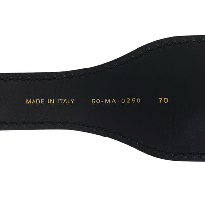 Dior Embroidery Leather Belt